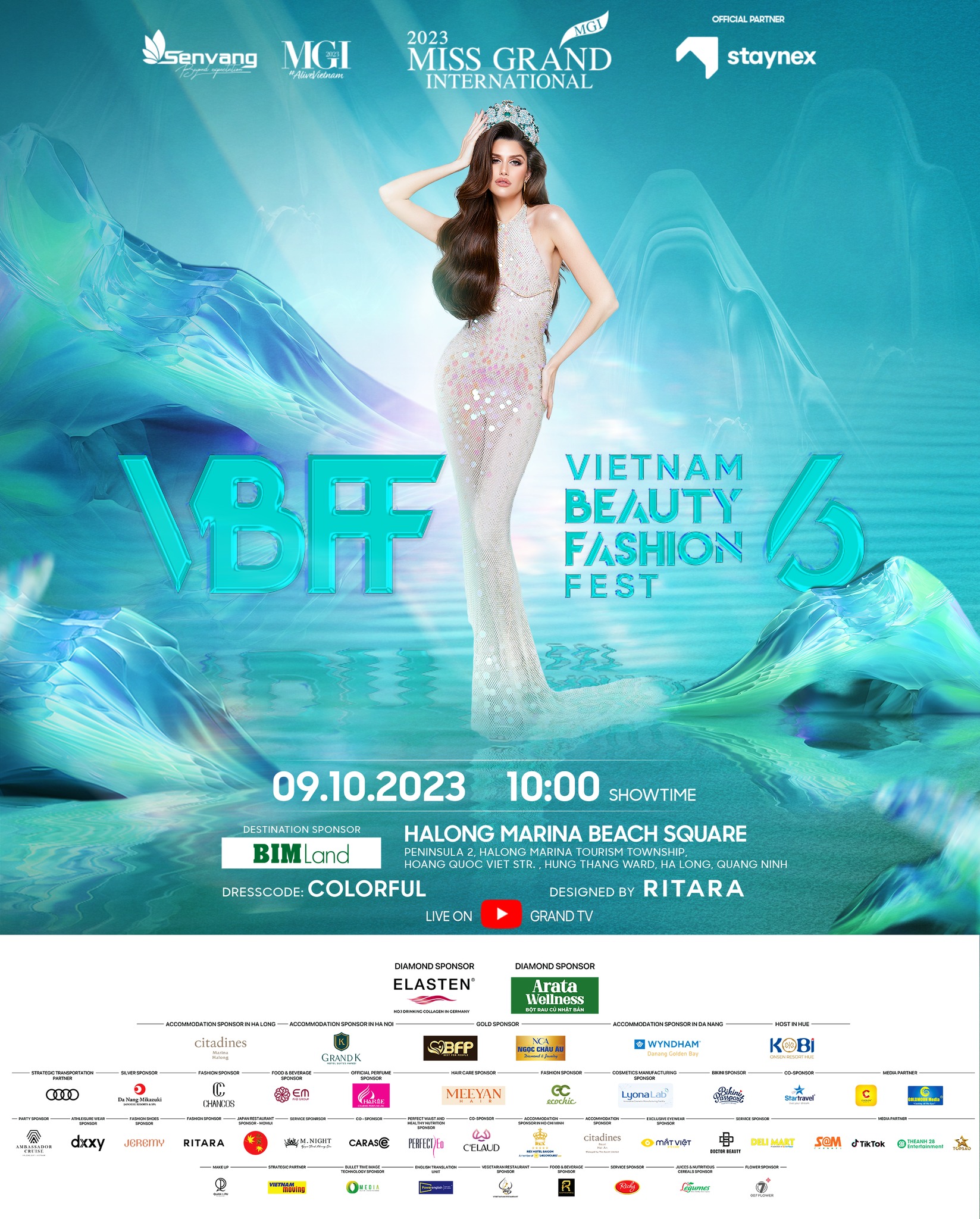 Dan tham du Vietnam Beauty Fashion Fest 6 (VBFF)